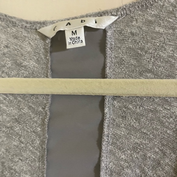 CABI Shrunken Sweater and Mix Racerback Tank Size Medium - Picture 9 of 10